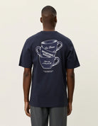Les Deux Ben Artist T-Shirt - Dark Navy Blue Men's Tops - Sloane Boutique