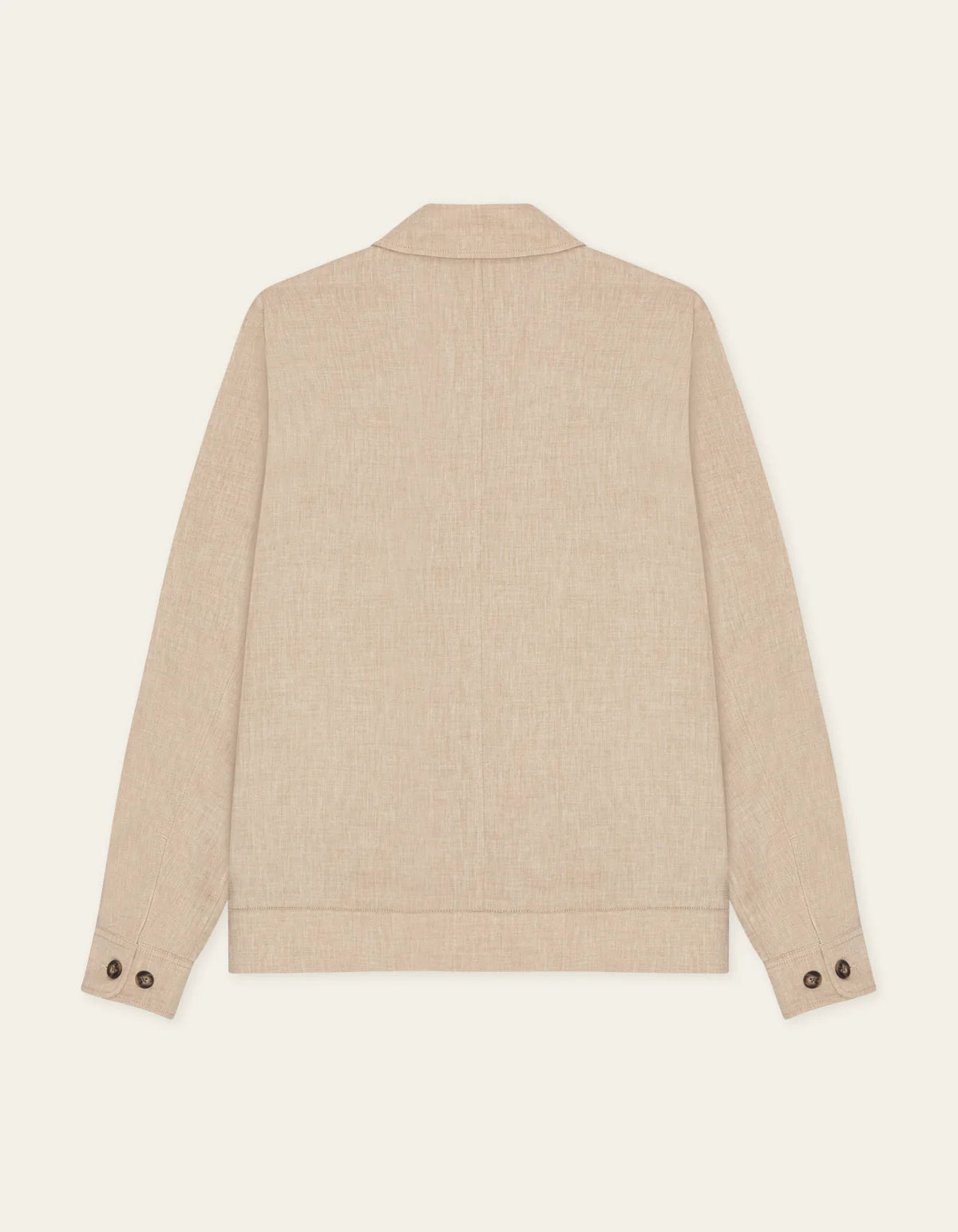 Les Deux Como Coach Slub Jacket - Light Sand Outerwear - Sloane Boutique