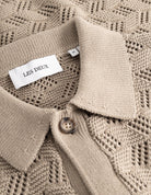 Les Deux Eloi Knit Shirt - Dark Sand Men's Tops - Sloane Boutique