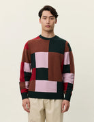 Les Deux Everett Colorblock Knit - Duffel Bag Men's Tops - Sloane Boutique