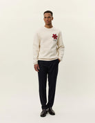 Les Deux Flower Basket Sweatshirt - Ivory Men's Tops - Sloane Boutique