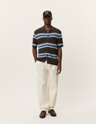 Les Deux Gianni Knit - Turkish Coffee Brown Men's Tops - Sloane Boutique