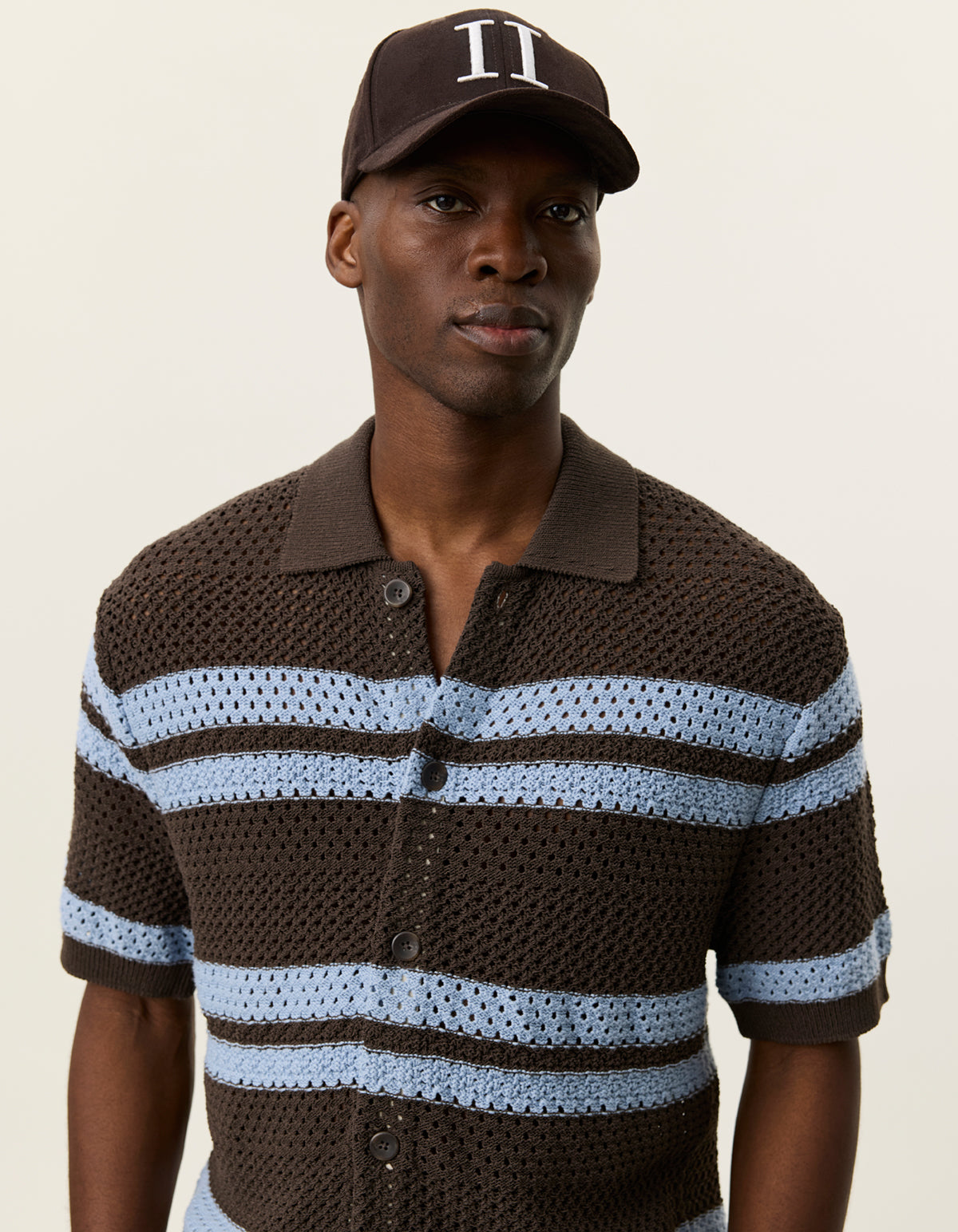 Les Deux Gianni Knit - Turkish Coffee Brown Men's Tops - Sloane Boutique