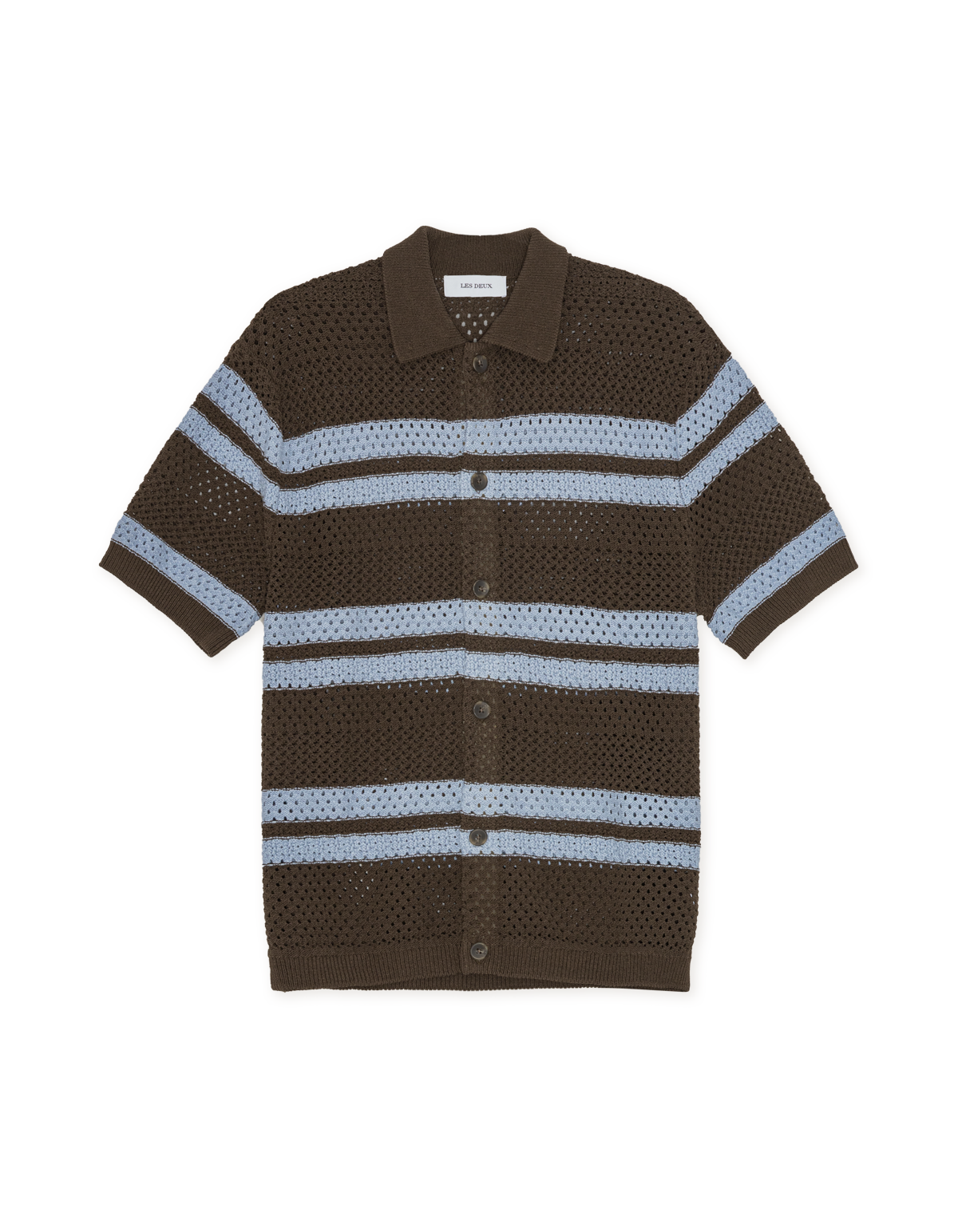Les Deux Gianni Knit - Turkish Coffee Brown Men's Tops - Sloane Boutique
