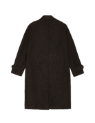 Les Deux Herringbone Wool Coat - Molé Brown Outerwear - Sloane Boutique