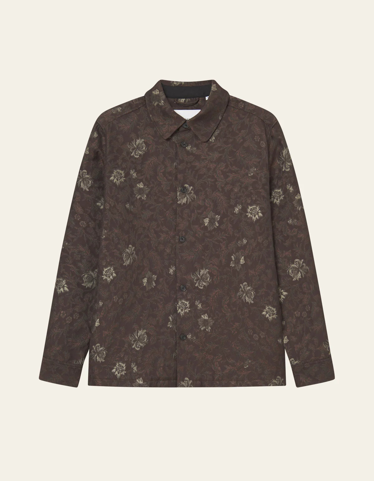 Les Deux Kaleb Flower Jacquard Overshirt - Monk’s Robe Men's Tops - Sloane Boutique