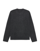 Les Deux Knitted Roundneck Cardigan - Charcoal Melange Men's Tops - Sloane Boutique