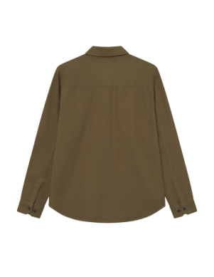 Les Deux Luciano Structured Overshirt - Military Olive Men's Tops - Sloane Boutique