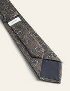 Les Deux Paisley Tie - Teak Brown Men's Accessories - Sloane Boutique