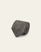 Les Deux Paisley Tie - Teak Brown Men's Accessories - Sloane Boutique