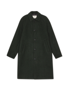Les Deux Solid Wool Coat - Rosin Green Outerwear - Sloane Boutique