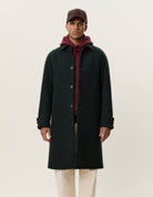Les Deux Solid Wool Coat - Rosin Green Outerwear - Sloane Boutique