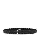 Les Deux Victor Braided Belt - Black Men's Accessories - Sloane Boutique