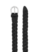 Les Deux Victor Braided Belt - Black Men's Accessories - Sloane Boutique