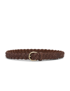 Les Deux Victor Braided Belt - Brown Men's Accessories - Sloane Boutique