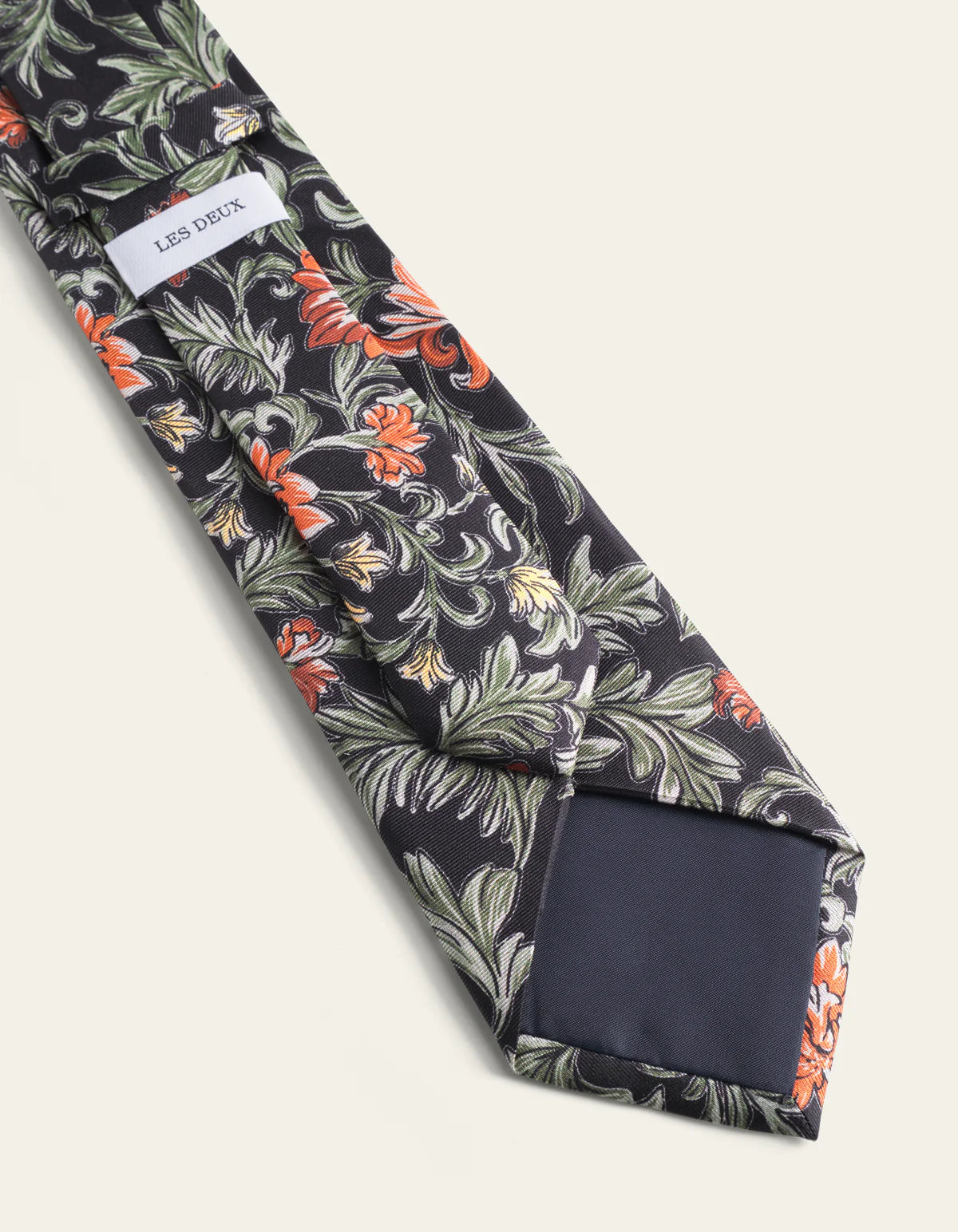 Les Deux Wild Nature Tie - Black Men's Accessories - Sloane Boutique