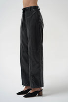 LnA Brixton Faux Leather Pant - Black Women's Bottoms - Sloane Boutique