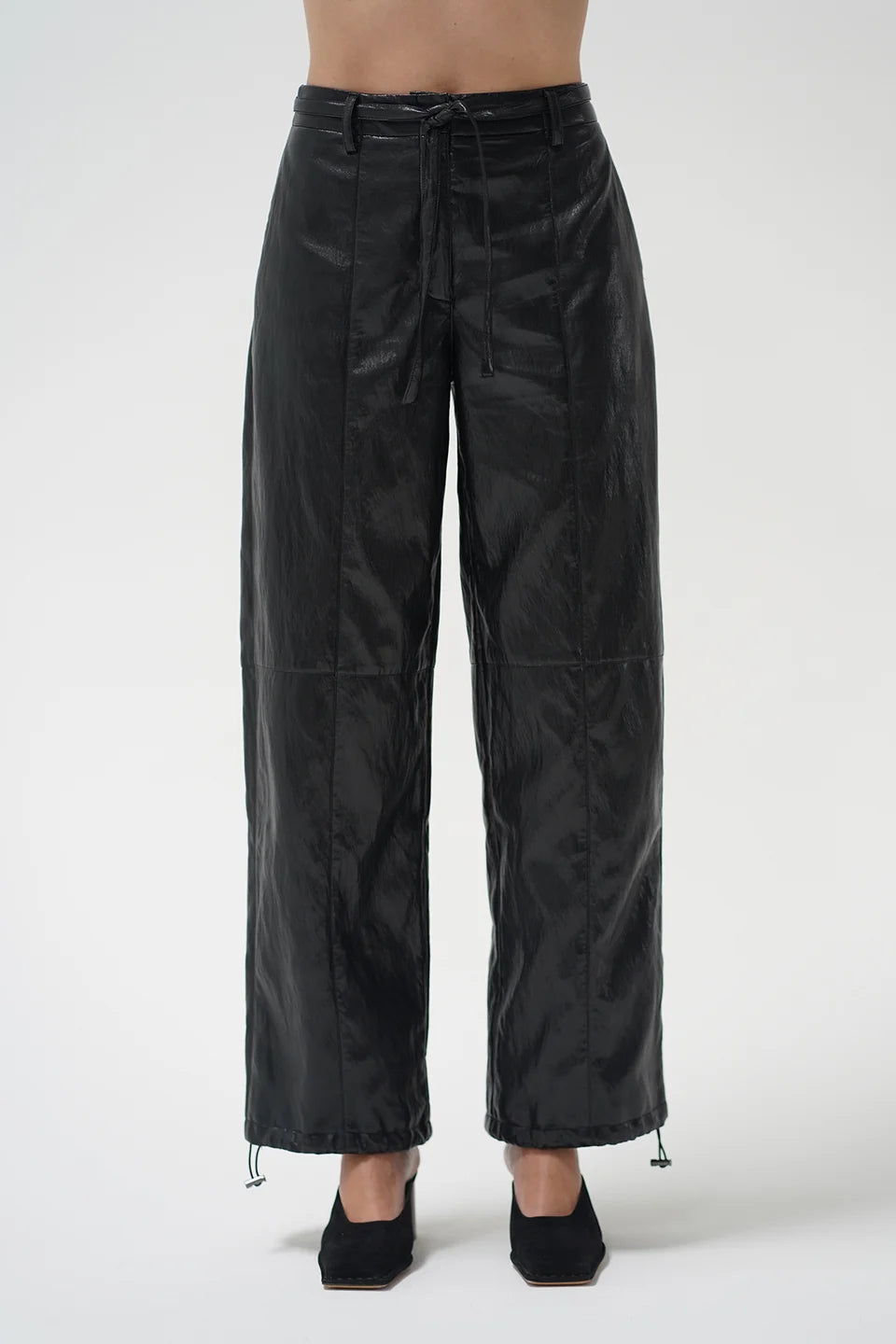 LnA Brixton Faux Leather Pant - Black Women's Bottoms - Sloane Boutique