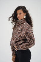 LnA Broadway Jacket - Leopard Outerwear - Sloane Boutique