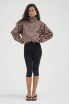 LnA Broadway Jacket - Leopard Outerwear - Sloane Boutique