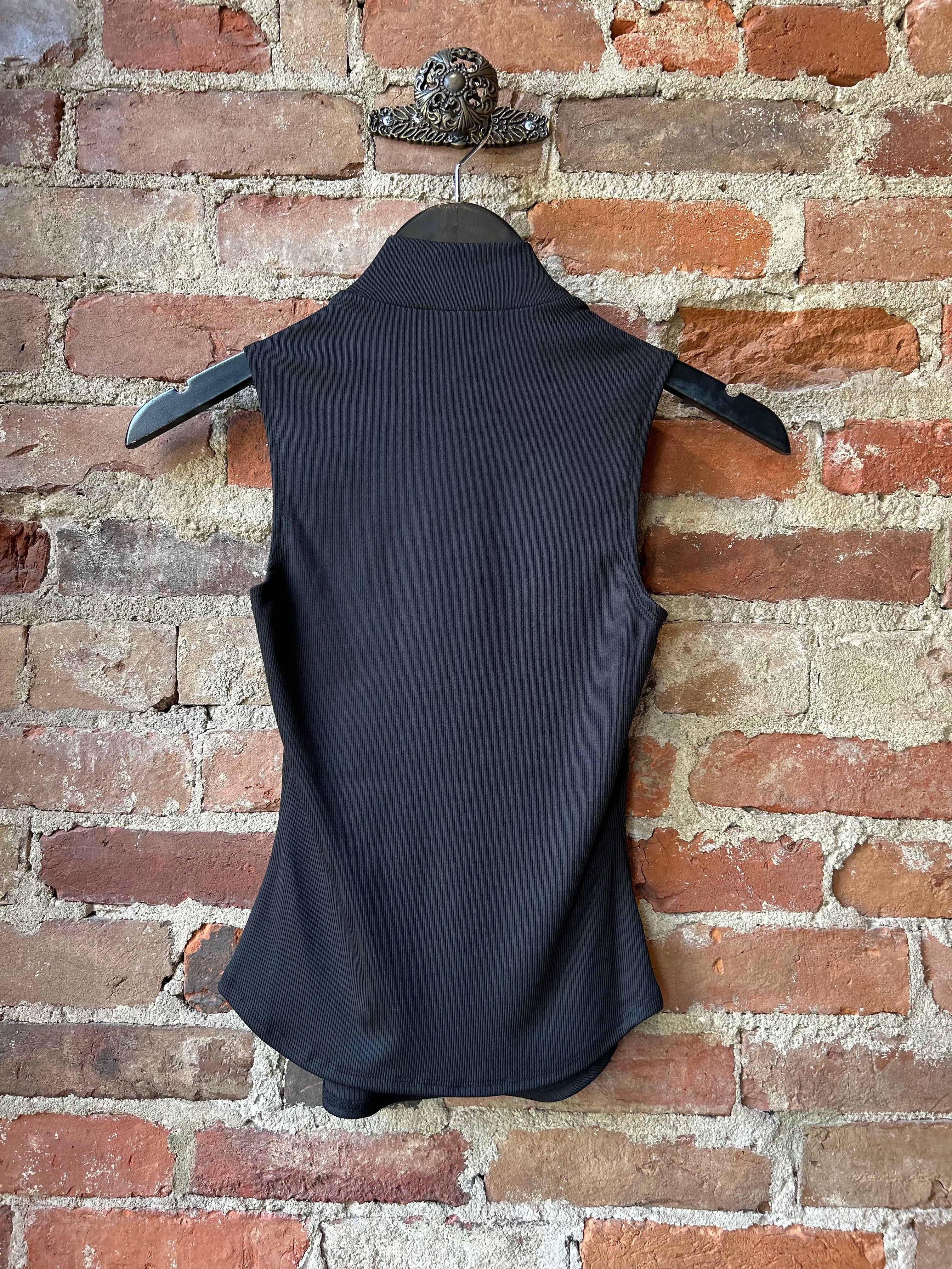 LnA Celine Turtleneck - Black Women's Tops - Sloane Boutique