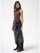 LnA Celine Turtleneck - Fig Women's Tops - Sloane Boutique