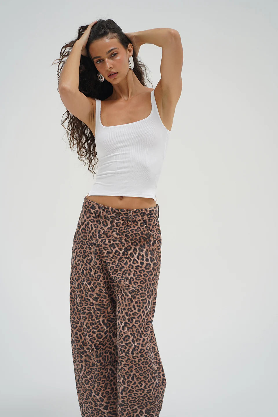 LnA Cross Creek Pant - Leopard Women's Bottoms - Sloane Boutique