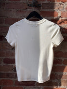 LNA Dillon Tee - Soft Ivory Women's Tops - Sloane Boutique