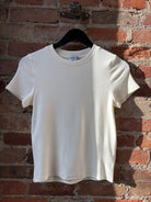 LNA Dillon Tee - Soft Ivory Women's Tops - Sloane Boutique