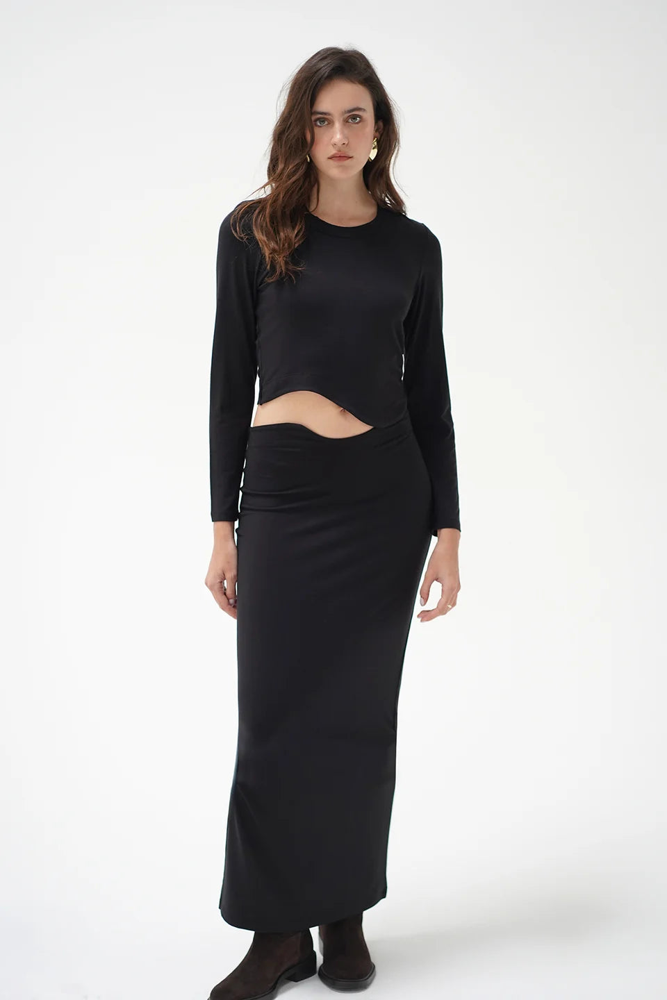 LnA Etta Top - Black Women's Tops - Sloane Boutique