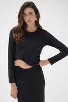 LnA Etta Top - Black Women's Tops - Sloane Boutique
