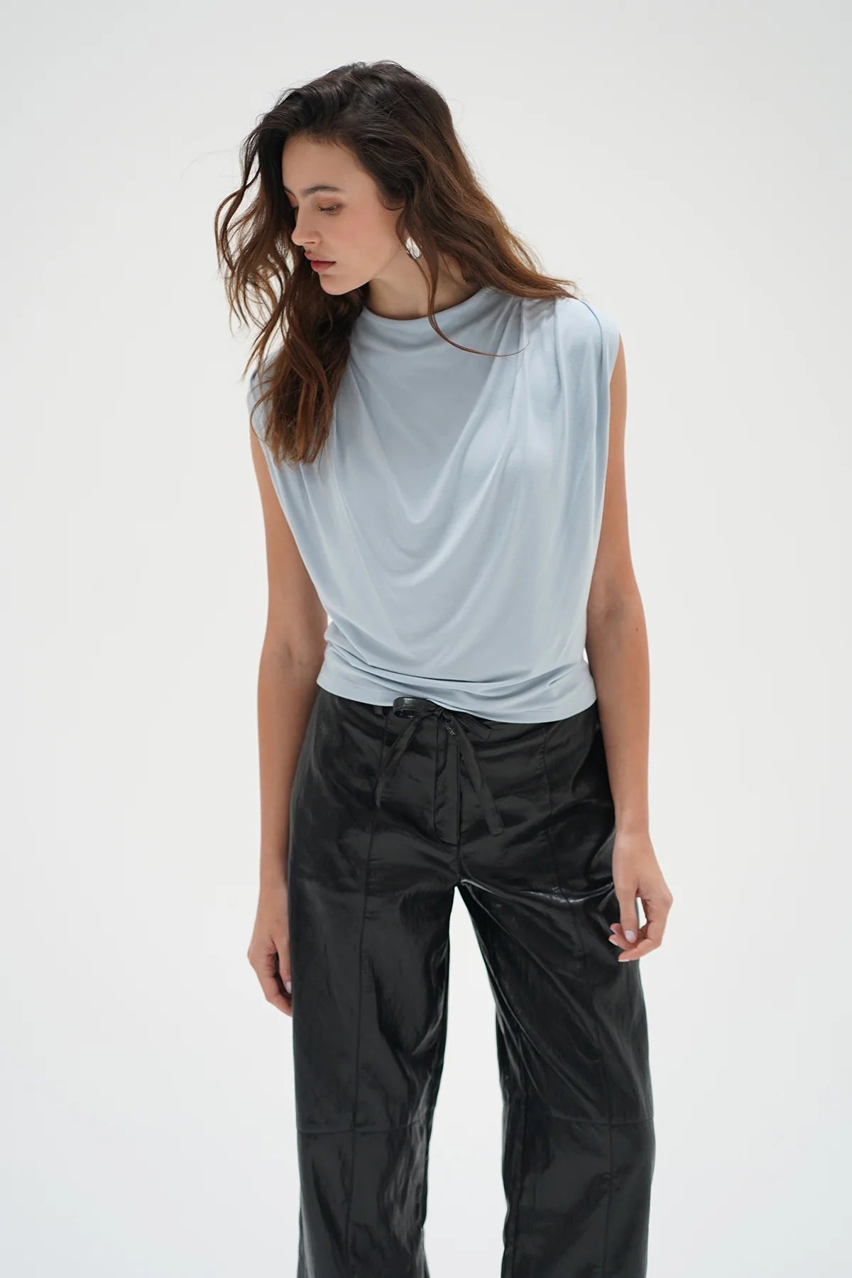 LnA Mira Top - Starlight Blue Women's Tops - Sloane Boutique