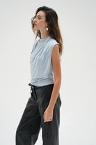 LnA Mira Top - Starlight Blue Women's Tops - Sloane Boutique