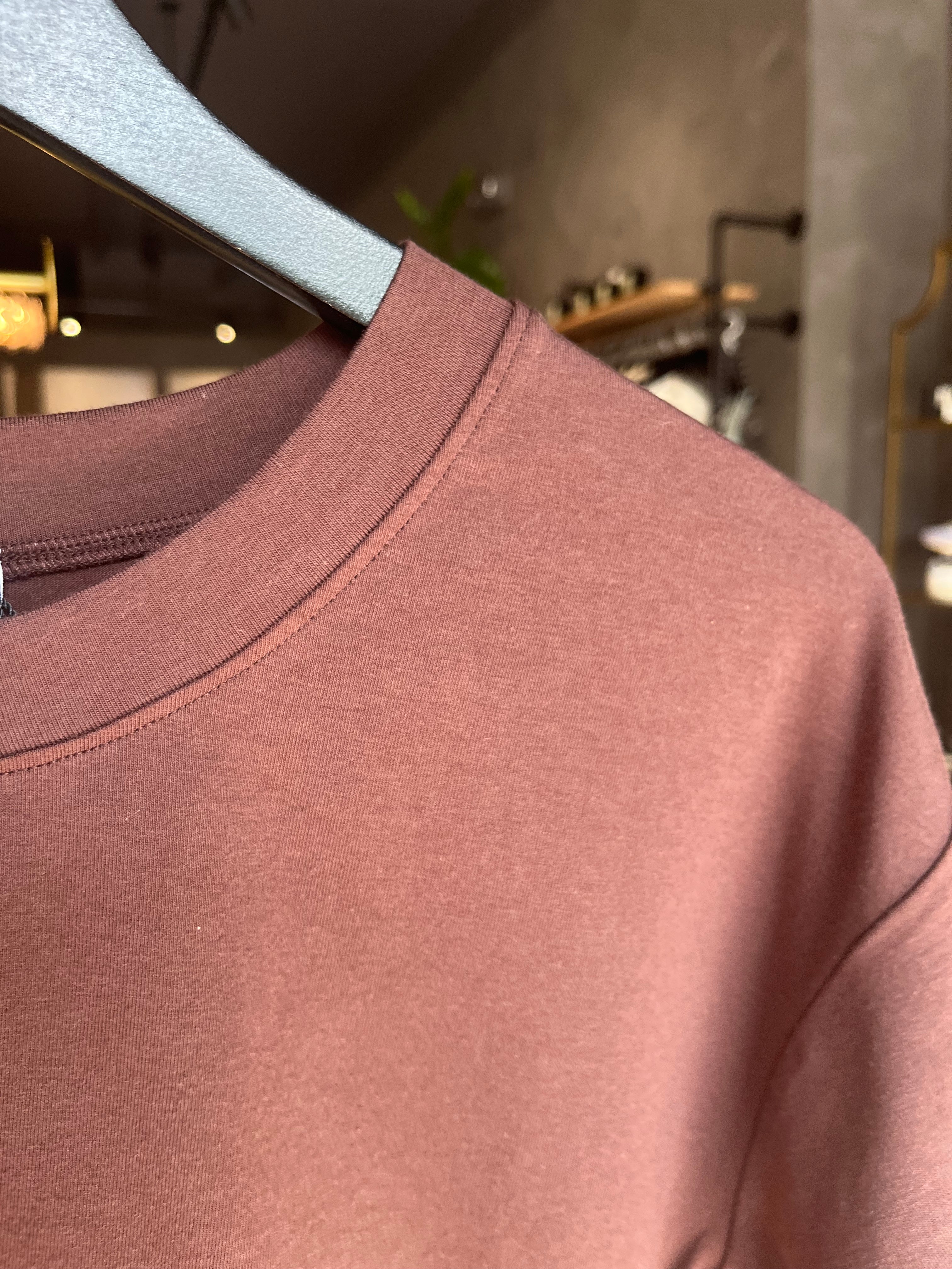 LnA Nicola Loose Fit Tee - Deep Canyon Women's Tops - Sloane Boutique