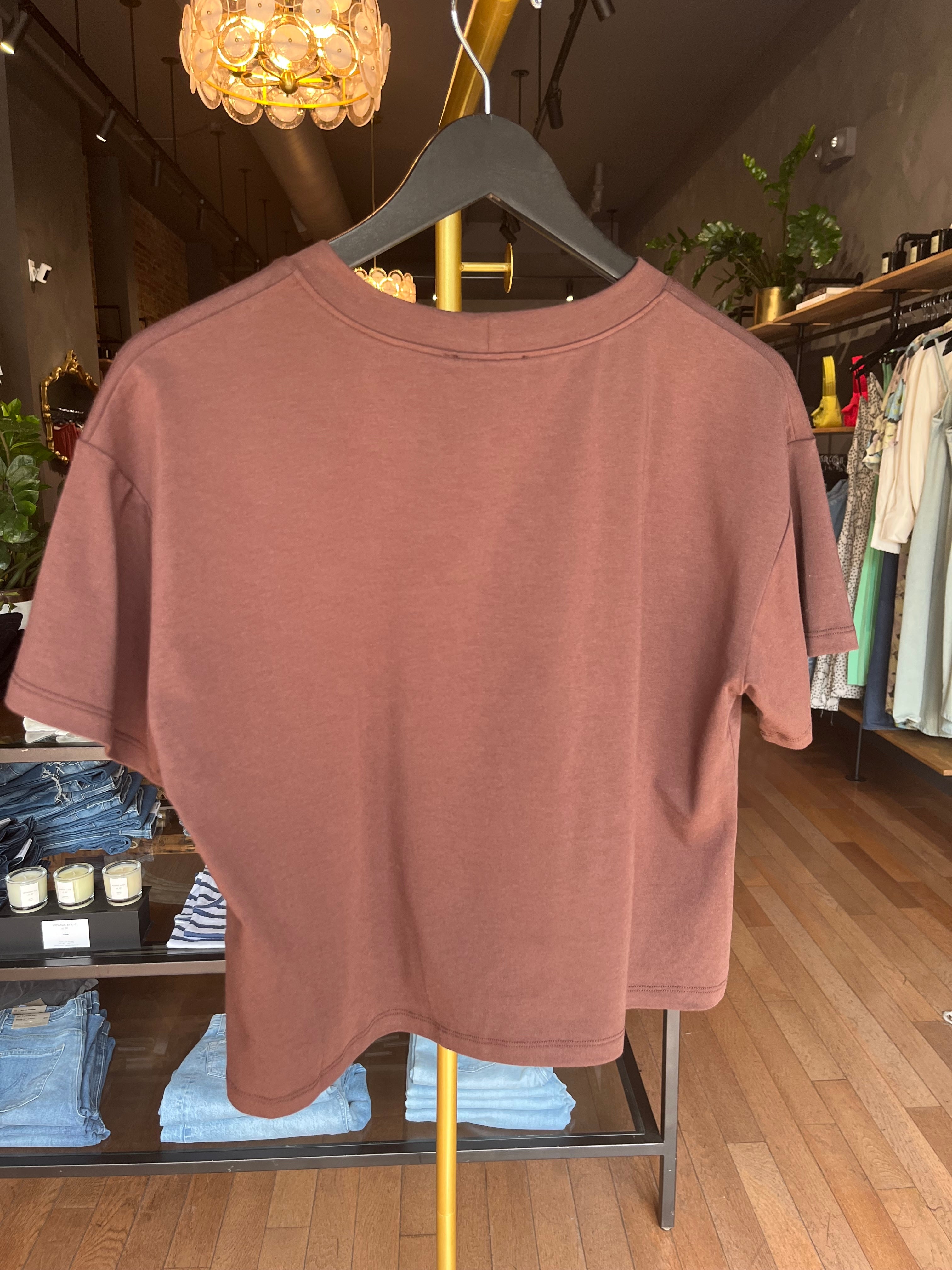 LnA Nicola Loose Fit Tee - Deep Canyon Women's Tops - Sloane Boutique