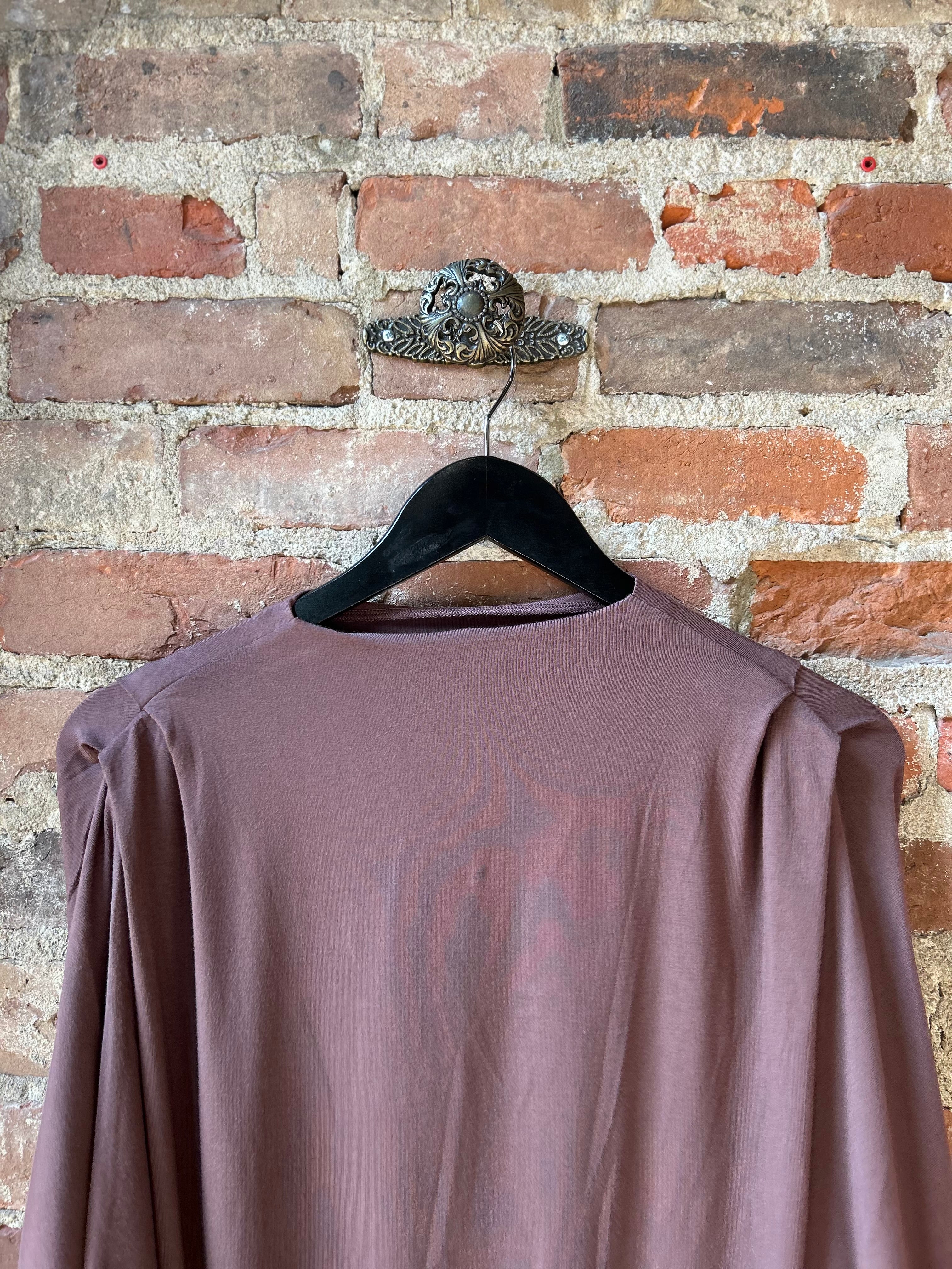 LnA Opal Top - French Roast Women's Tops - Sloane Boutique