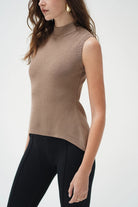 LnA Pax Sleeveless Sweater - Fawn Women's Tops - Sloane Boutique