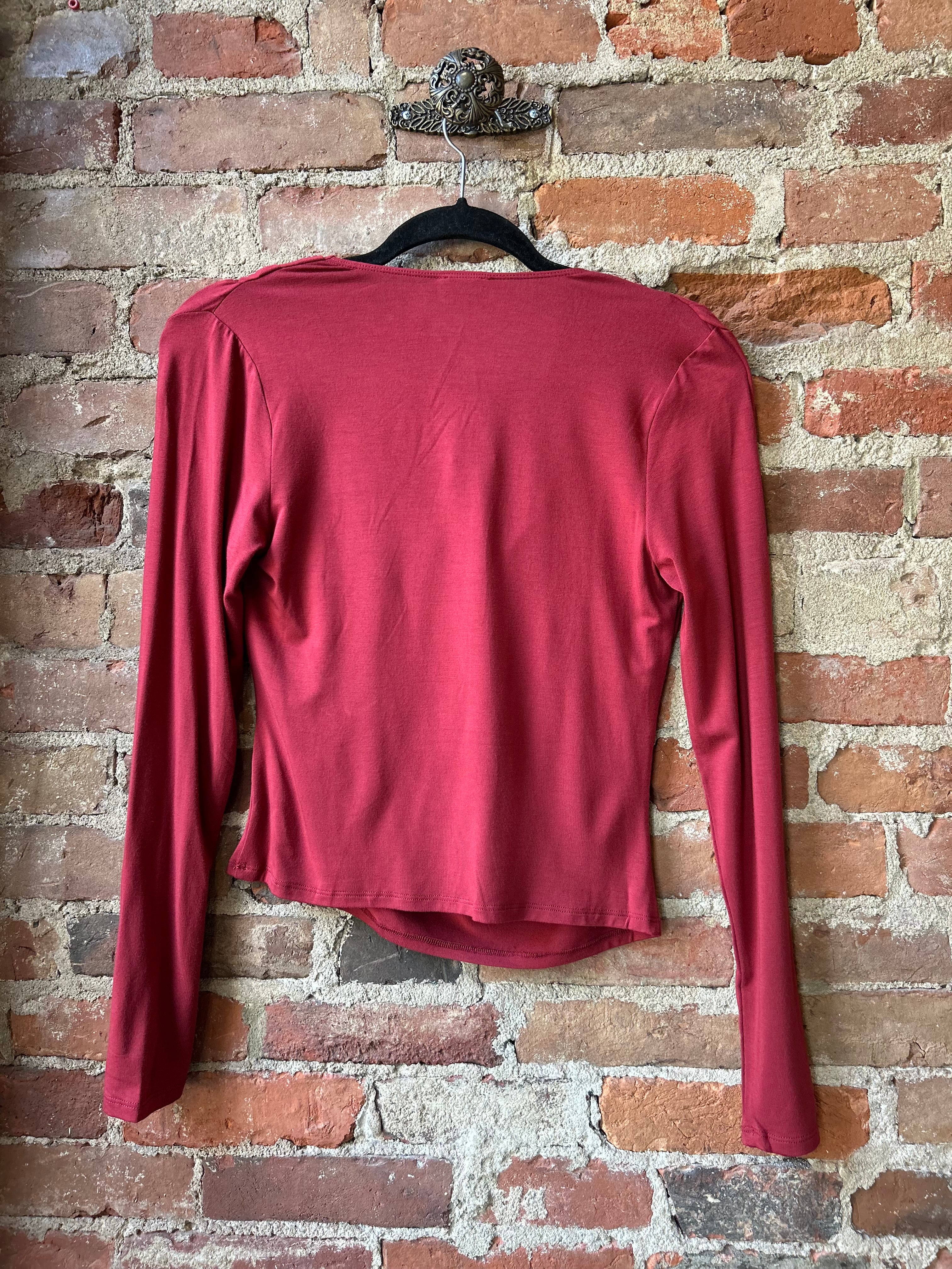 LnA Roma Top - Biking Red Women's Tops - Sloane Boutique