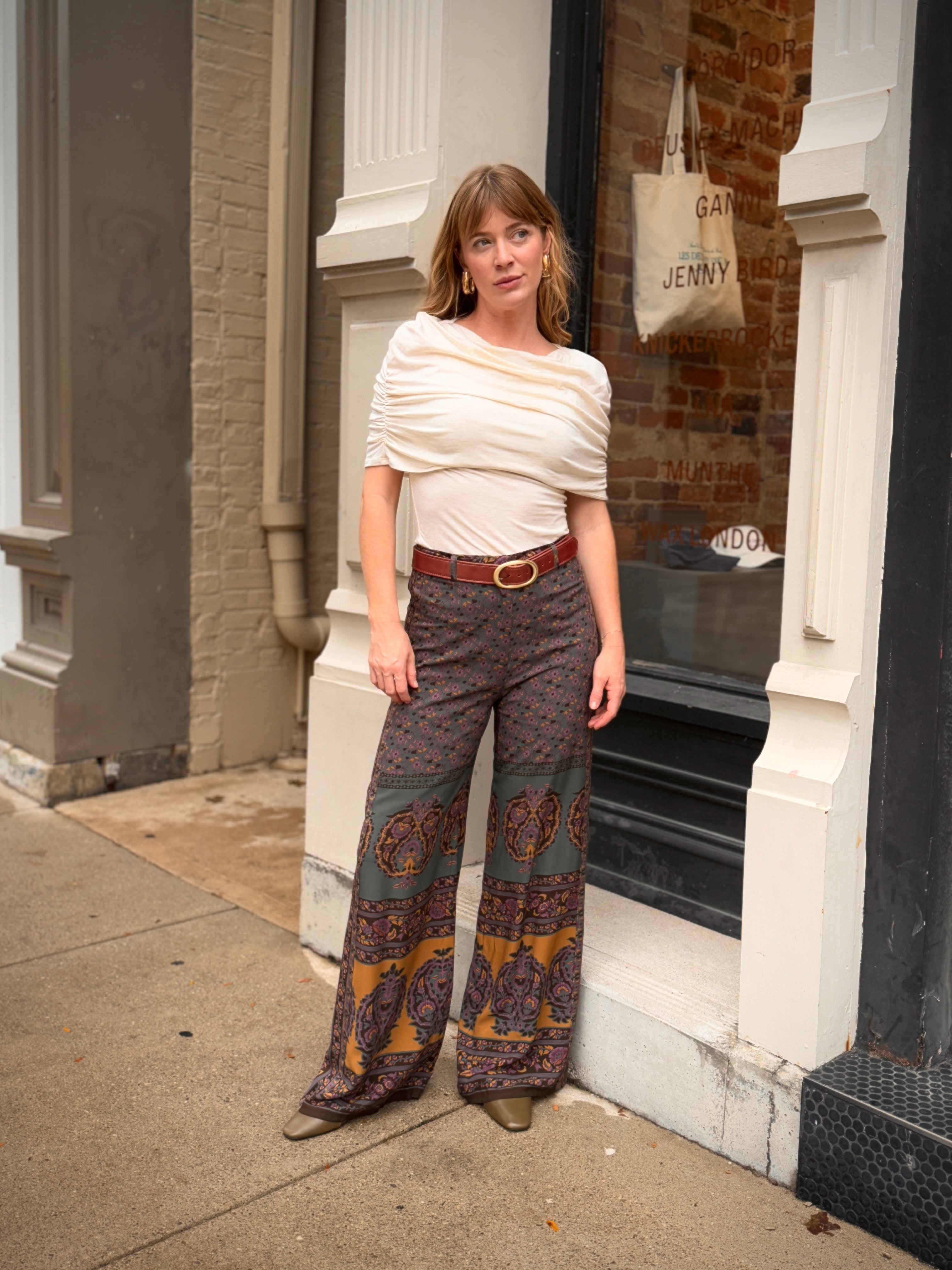 LnA Rylie Shawl Top - Halo Women's Tops - Sloane Boutique