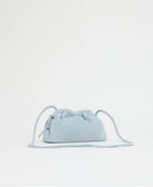 Mansur Gavriel Mini Cloud Clutch - Baby Blue Suede Handbags - Sloane Boutique
