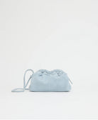 Mansur Gavriel Mini Cloud Clutch - Baby Blue Suede Handbags - Sloane Boutique