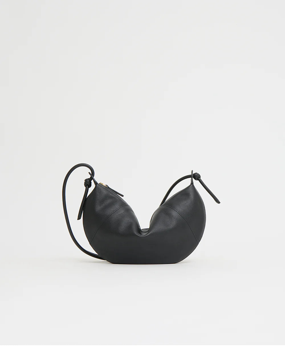 Mansur Gavriel Mini Fortuna Crossbody - Black Accessories - Sloane Boutique