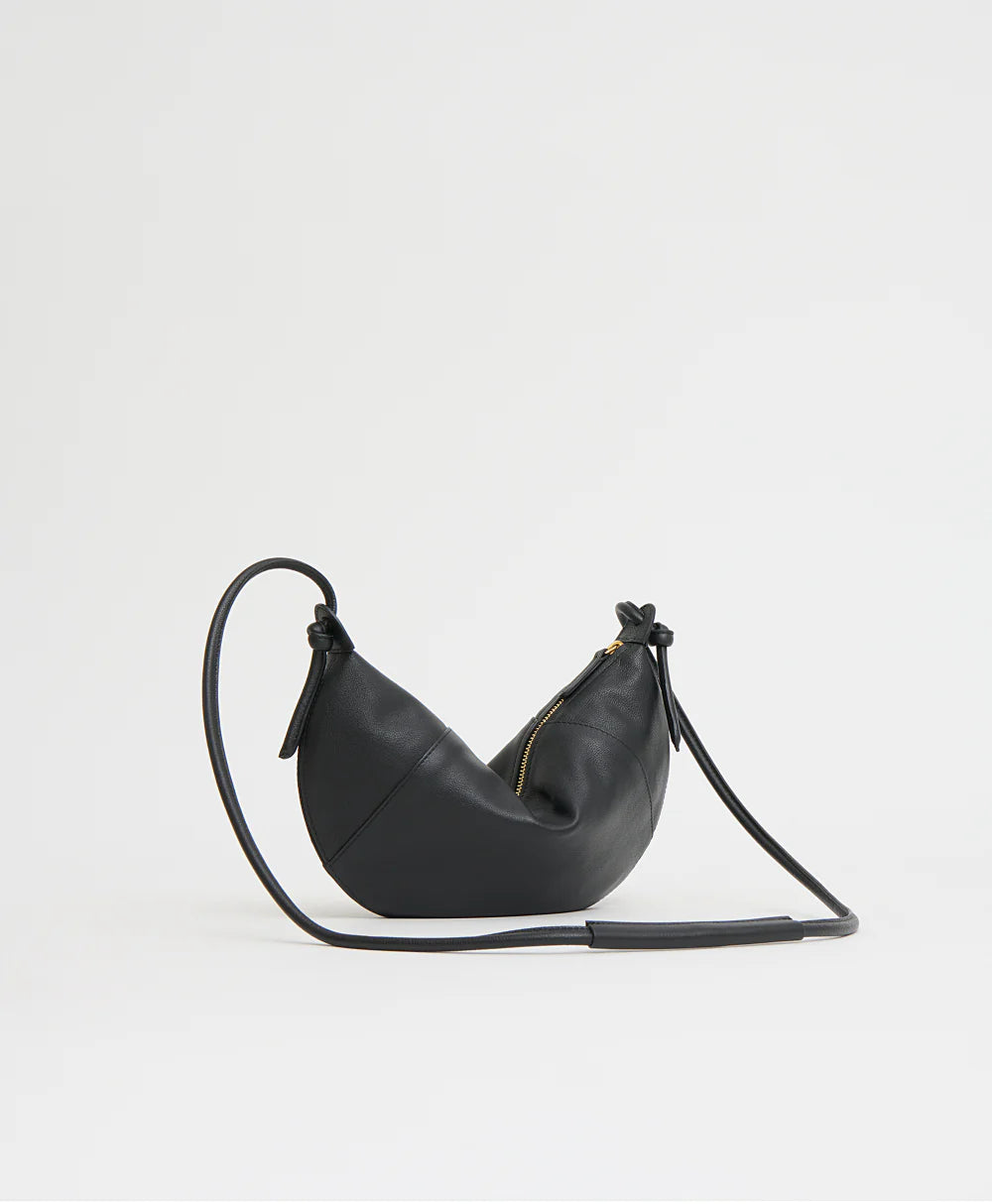 Mansur Gavriel Mini Fortuna Crossbody - Black Accessories - Sloane Boutique