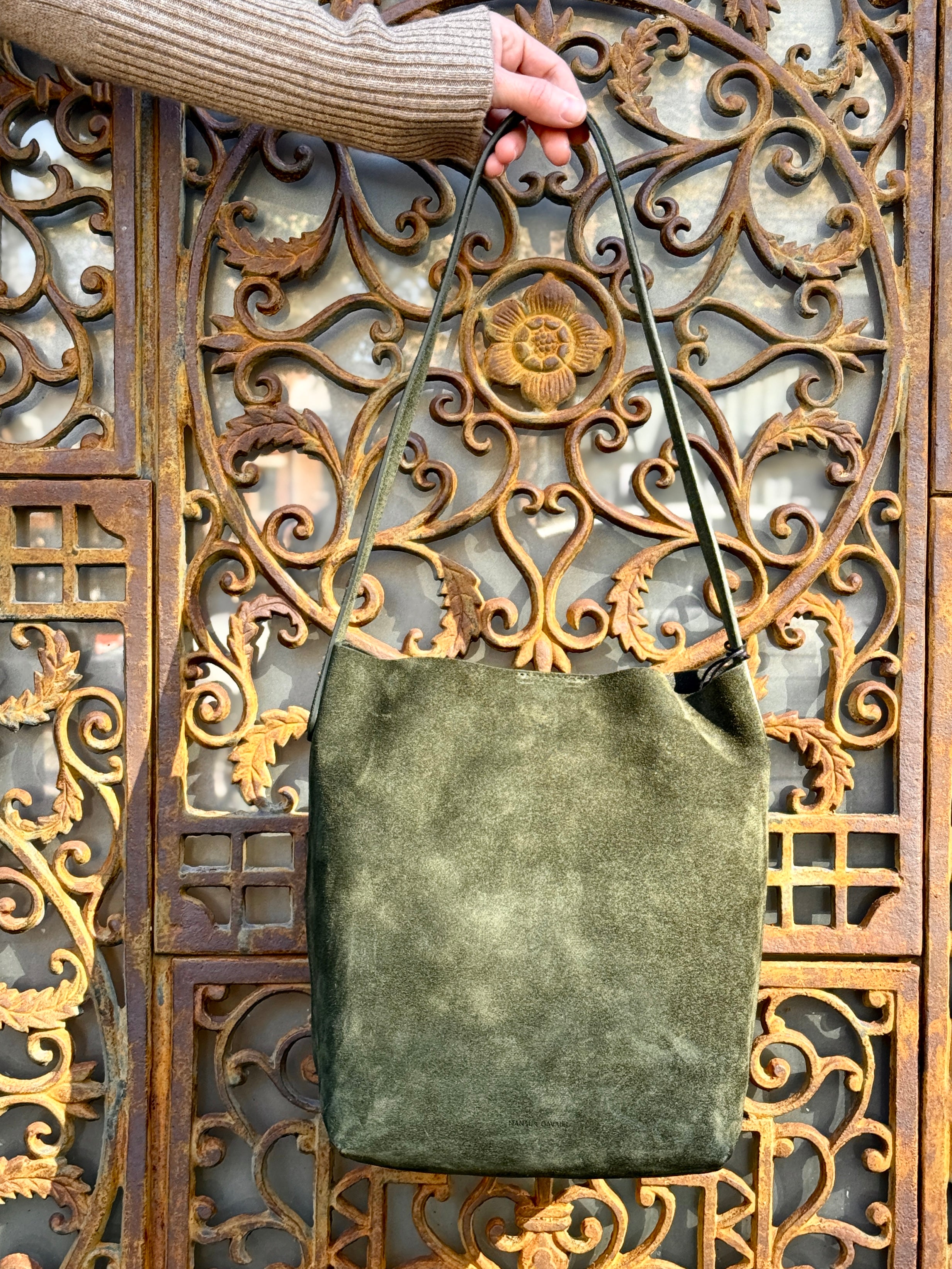 Mansur Gavriel Small Everyday Cabas - Moss Accessories - Sloane Boutique