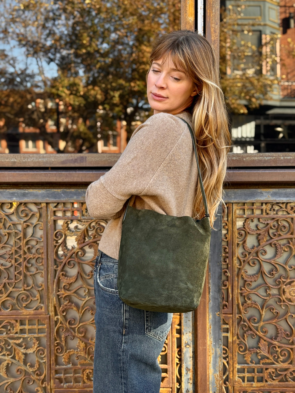 Mansur Gavriel Small Everyday Cabas - Moss – Sloane Boutique