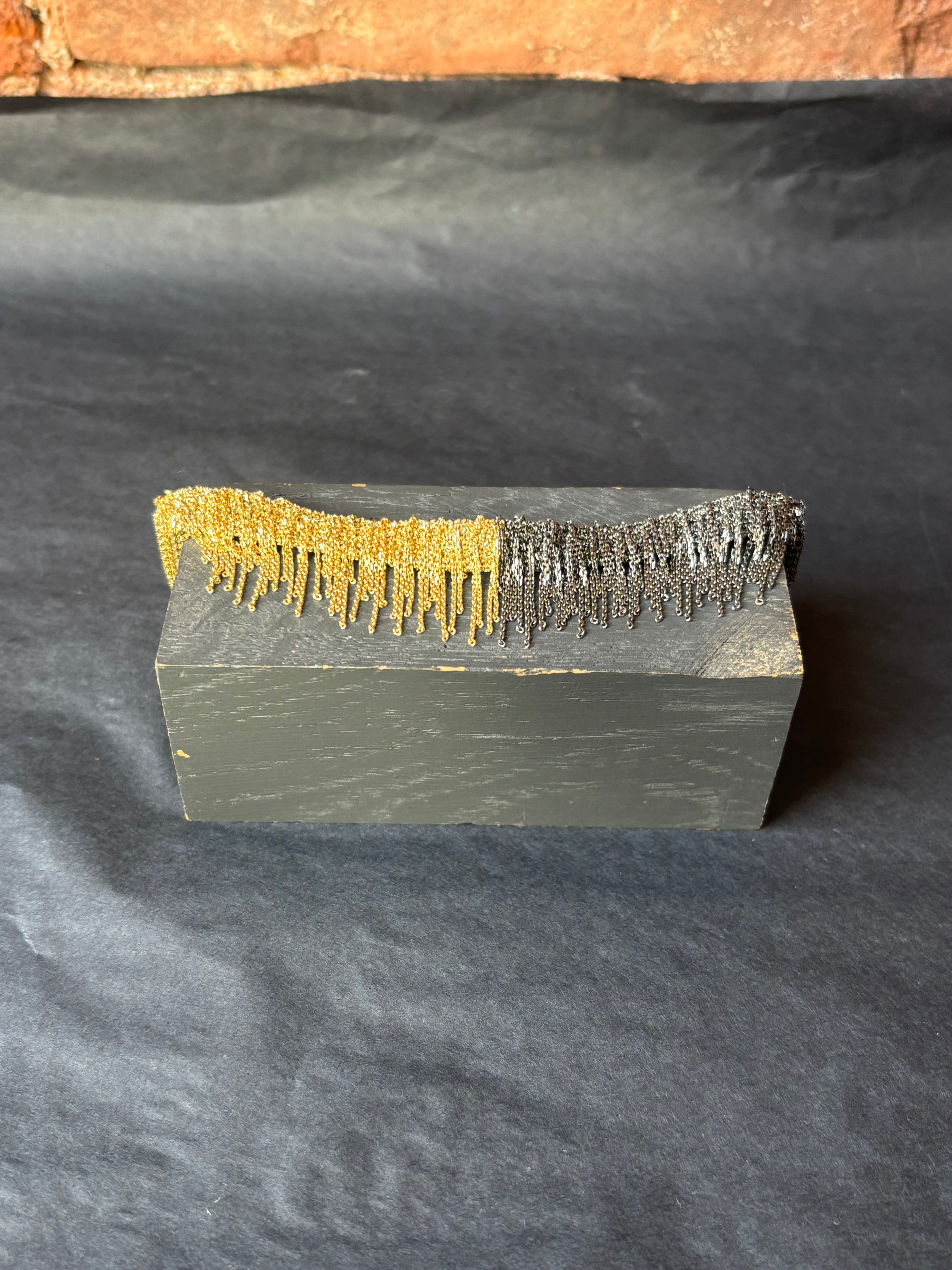 Marie Laure Chamorel Bracelet 821 - Gold Ruthenium Jewelry - Sloane Boutique