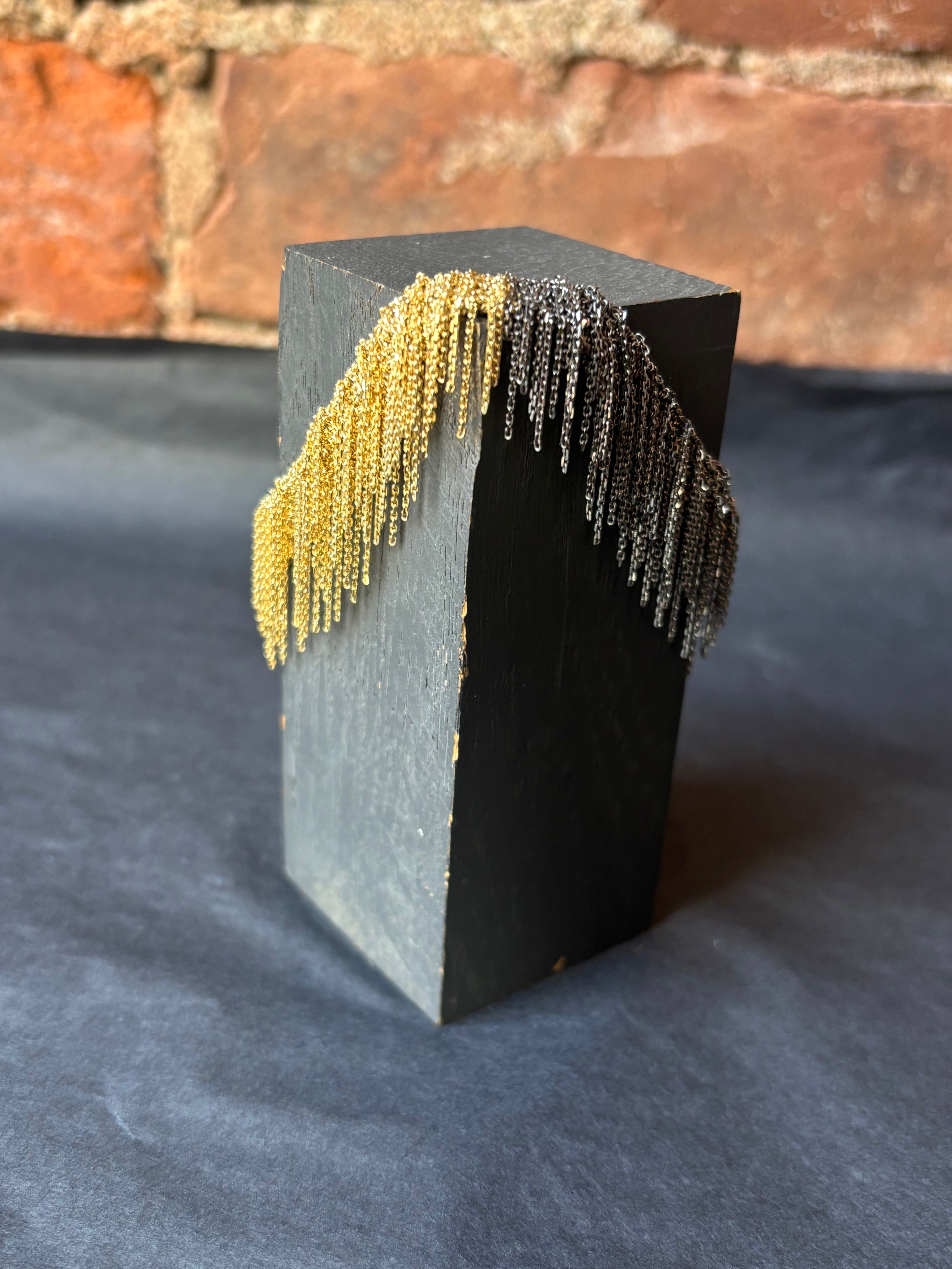 Marie Laure Chamorel Bracelet 821 - Gold Ruthenium Jewelry - Sloane Boutique