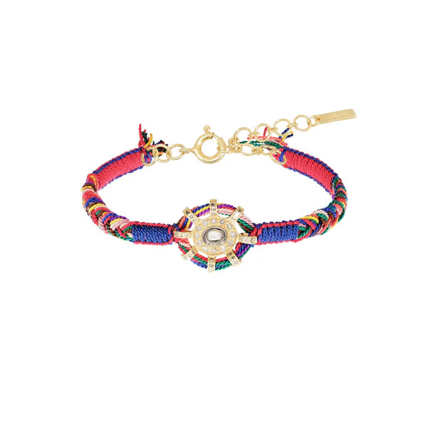 Marie Laure Chamorel Bracelet 940 - Navy / Red Jewelry - Sloane Boutique