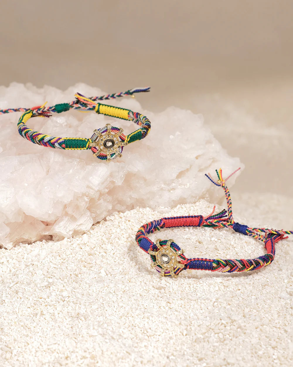 Marie Laure Chamorel Bracelet 940 - Navy / Red Jewelry - Sloane Boutique