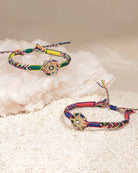 Marie Laure Chamorel Bracelet 940 - Navy / Red Jewelry - Sloane Boutique